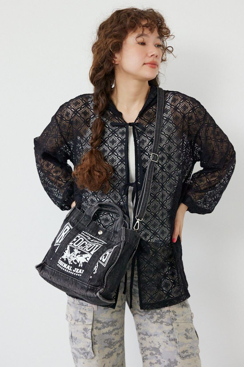 RODEO CROWNS「＜WEB先行アイテム＞DENIMスクエア2WAYトート」|その他|