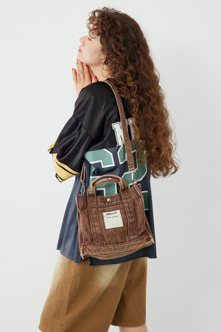 RODEO CROWNS「＜WEB先行アイテム＞DENIMスクエア2WAYトート」|その他|