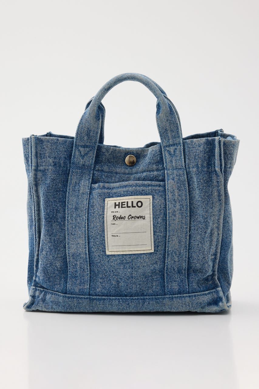 RODEO CROWNS「＜WEB先行アイテム＞DENIMスクエア2WAYトート」|その他|