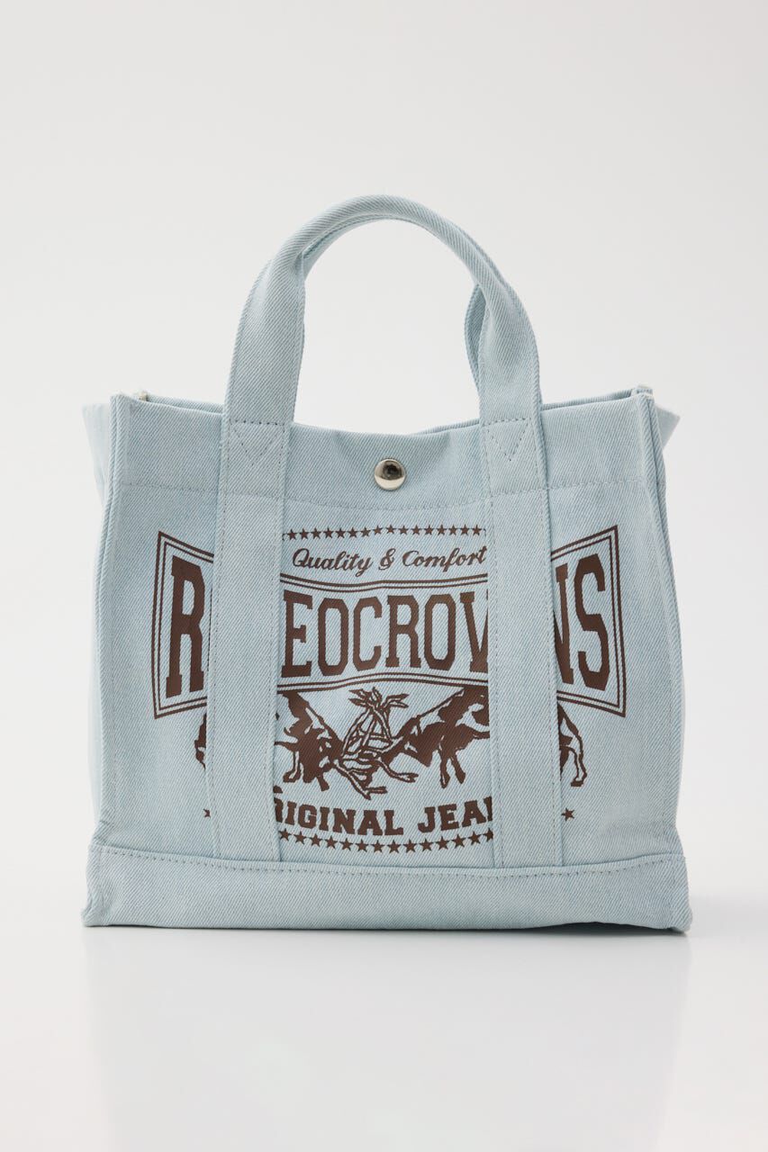 RODEO CROWNS「＜WEB先行アイテム＞DENIMスクエア2WAYトート」|その他|L/SAX1