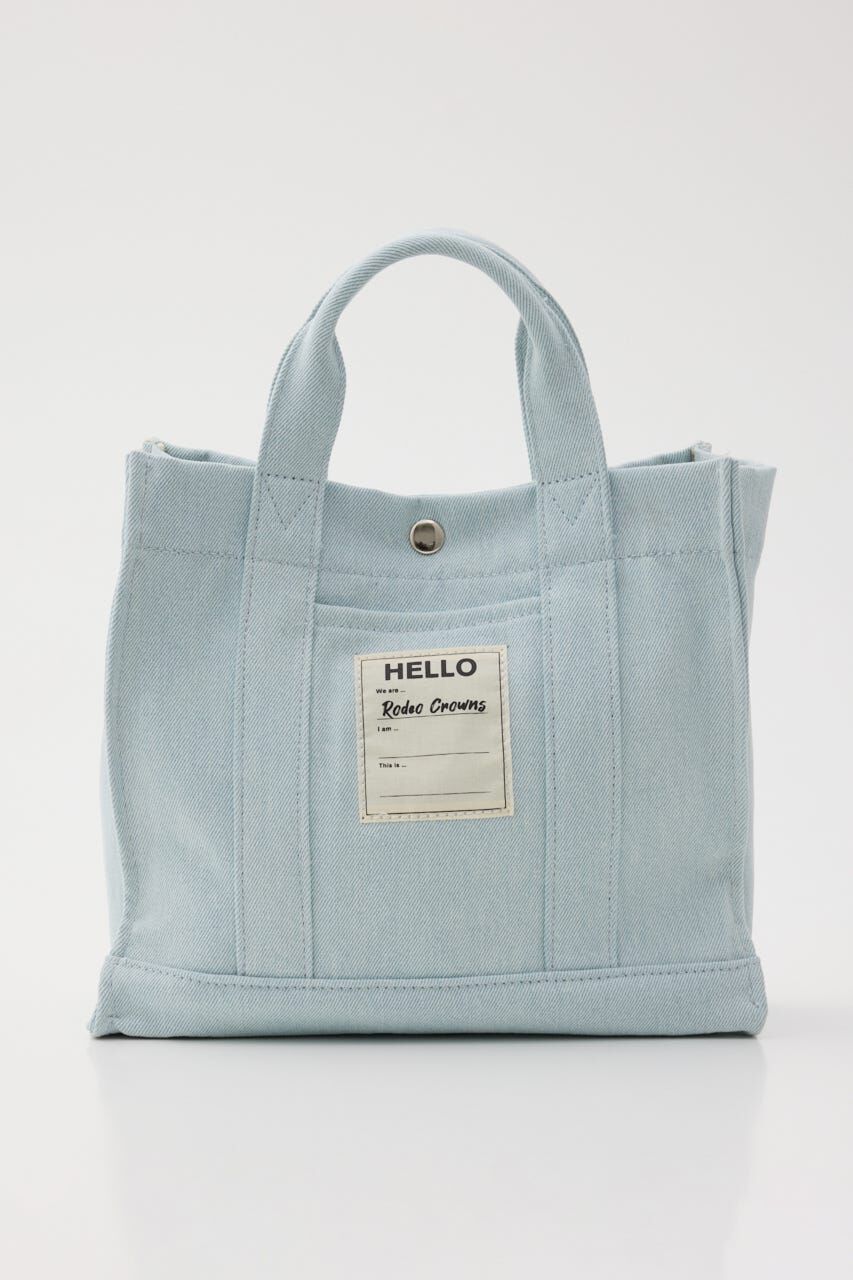 RODEO CROWNS「＜WEB先行アイテム＞DENIMスクエア2WAYトート」|その他|