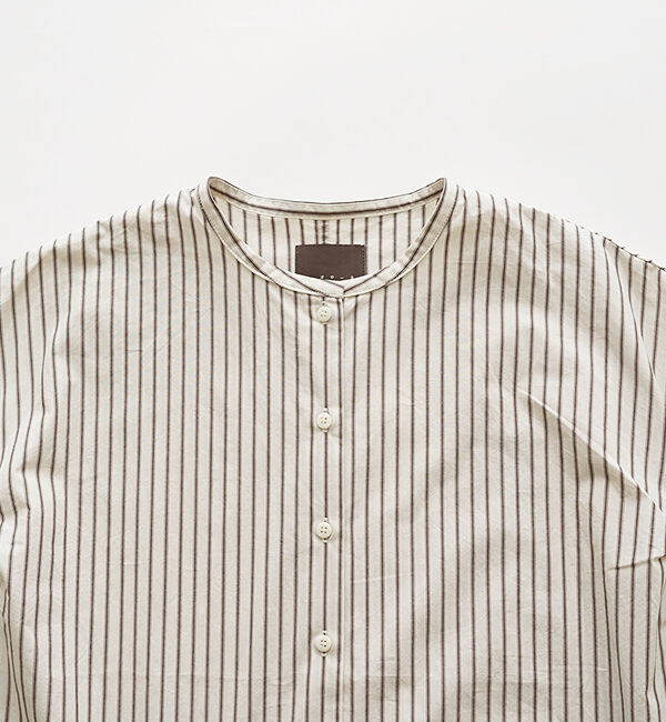 オローネ「ファインダーロングシャツ」|シャツ・ブラウス|