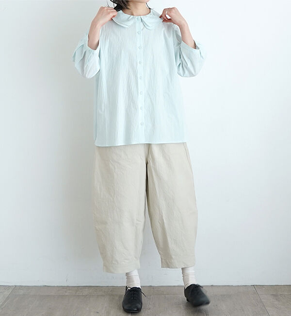 オオカミとフクロウ「オオカミと月星の遊園地&ldquo;ブラウス&rdquo;」|シャツ・ブラウス|