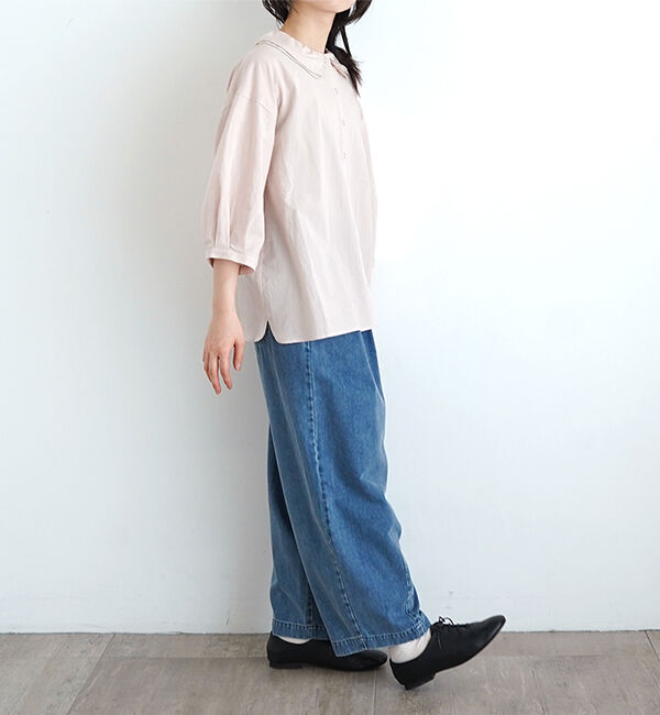 オオカミとフクロウ「オオカミと月星の遊園地&ldquo;ブラウス&rdquo;」|シャツ・ブラウス|