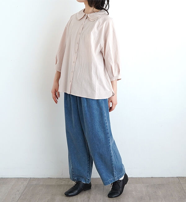 オオカミとフクロウ「オオカミと月星の遊園地&ldquo;ブラウス&rdquo;」|シャツ・ブラウス|