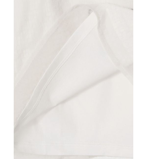 CALNAMUR「SHEER PLEATED LAYERED TEE/シアープレーテッドレイヤードTシャツ」|Tシャツ・カットソー|