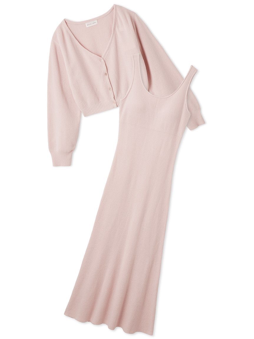 SNIDEL HOME「カーディガン&times;ワンピースセット」|ルームウェア|PNK