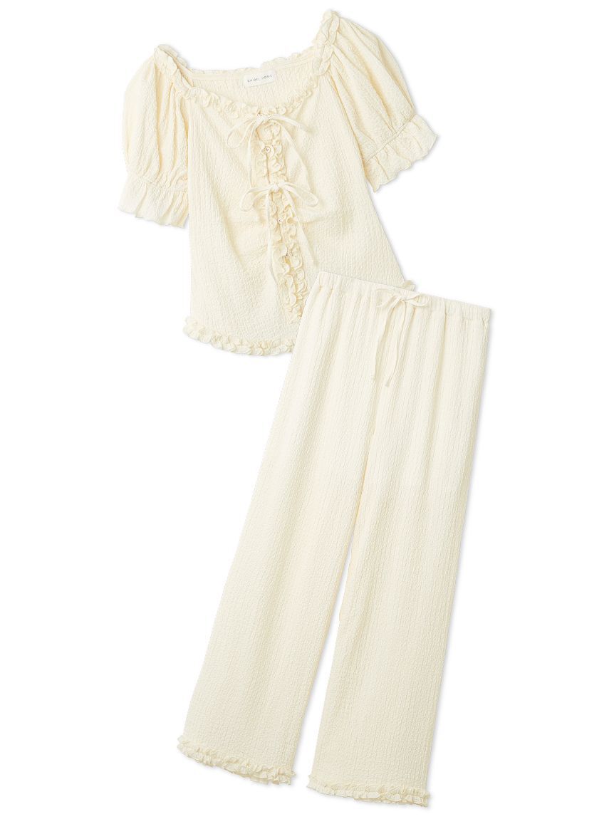 SNIDEL HOME「カットフリルセットアップ」|ルームウェア|