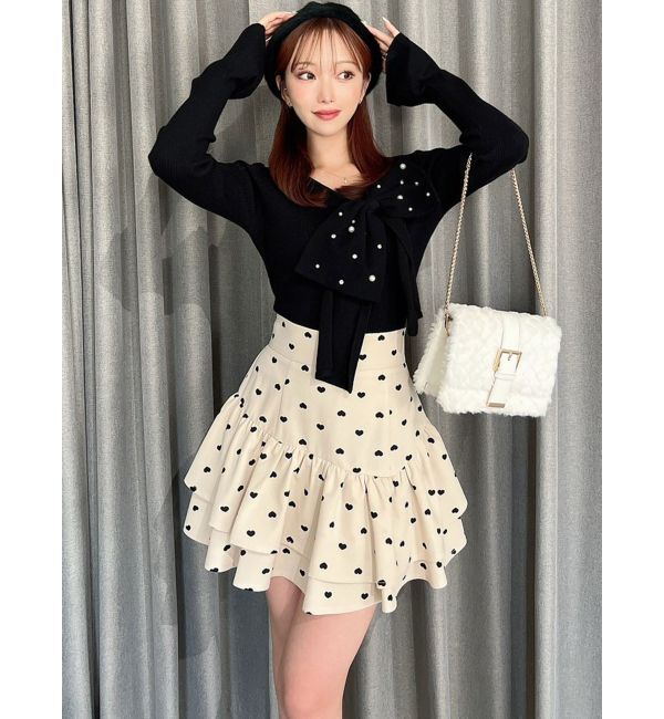 RESEXXY「ラッフルボリュームミニスカート」|スカート|