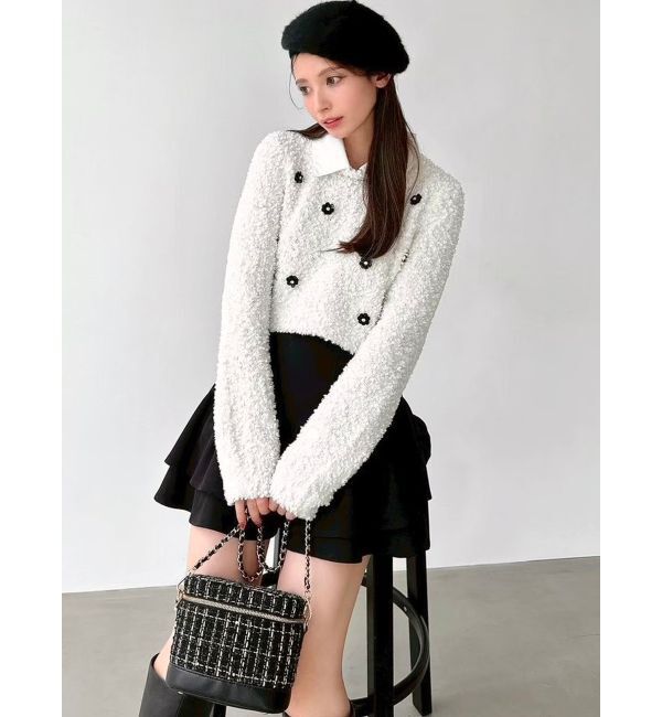 RESEXXY「ラッフルボリュームミニスカート」|スカート|