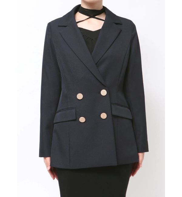 RESEXXY「テーラードミディジャケット」|テーラードジャケット|