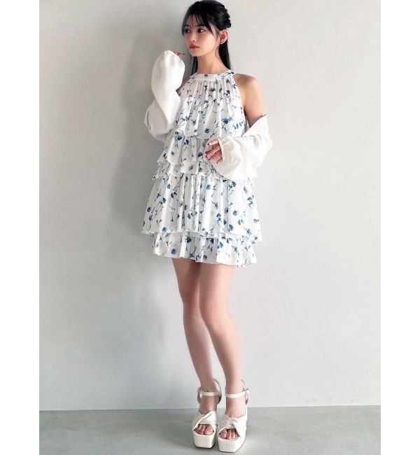 RESEXXY「ギャザークロップドブルゾン」|ブルゾン・スタジャン|