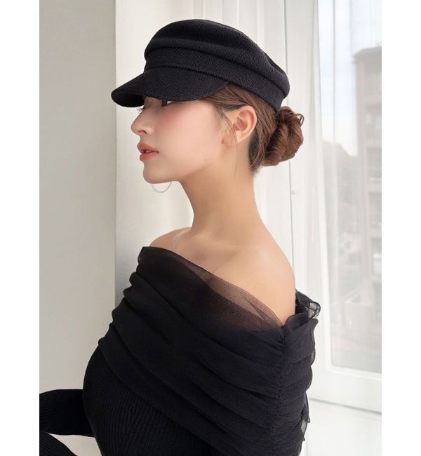 RESEXXY「ラフィアライクキャスケット」|キャップ・キャスケット|