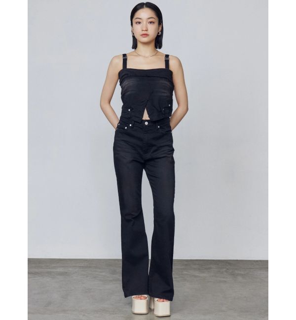 EMODA「デニムキャミサロペット」|ワンピース|