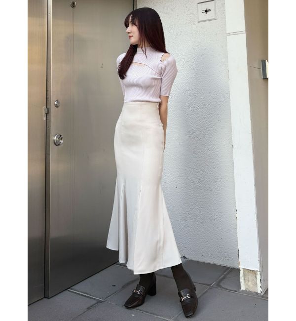 MERCURYDUO「2WAYカットアウトニット」|ニット・セーター|