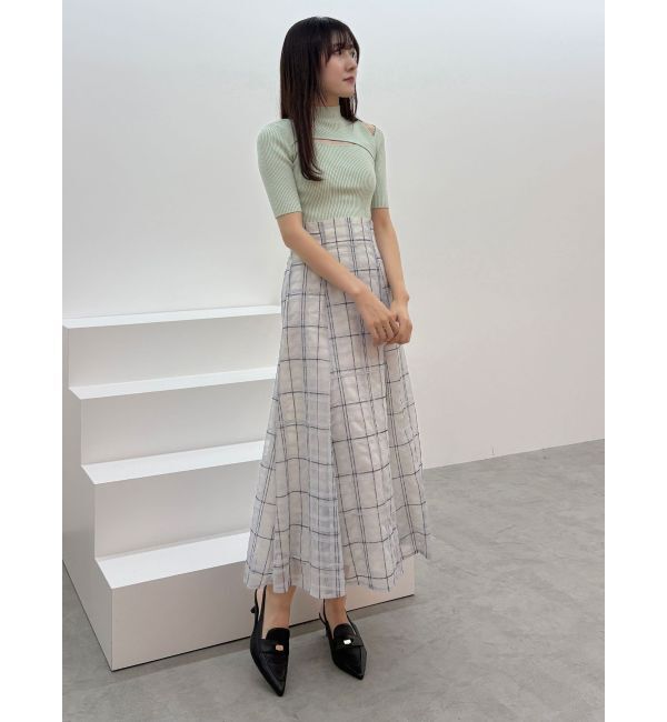 MERCURYDUO「2WAYカットアウトニット」|ニット・セーター|