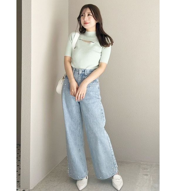 MERCURYDUO「2WAYカットアウトニット」|ニット・セーター|