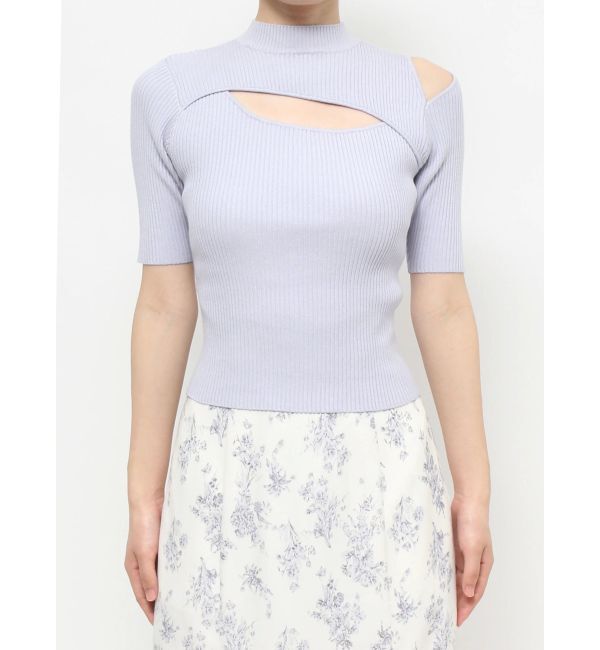 MERCURYDUO「2WAYカットアウトニット」|ニット・セーター|