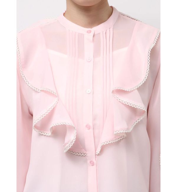 MERCURYDUO「ポイントレースブラウス」|シャツ・ブラウス|