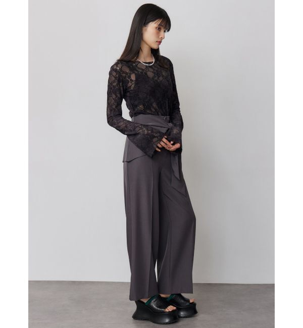 MURUA「フロッキーフラワーシアートップス」|Tシャツ・カットソー|