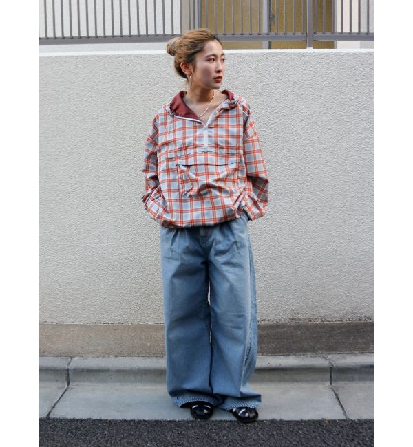 Ungrid「ウエストタックカーブデニム」|デニム|