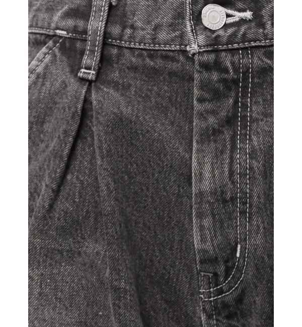 Ungrid「ウエストタックカーブデニム」|デニム|