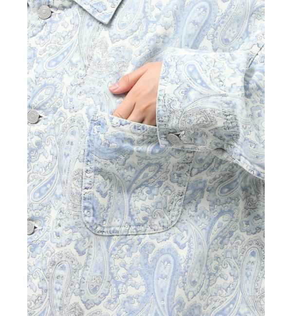 Ungrid「ペイズリーデニムカバーオール」|その他|