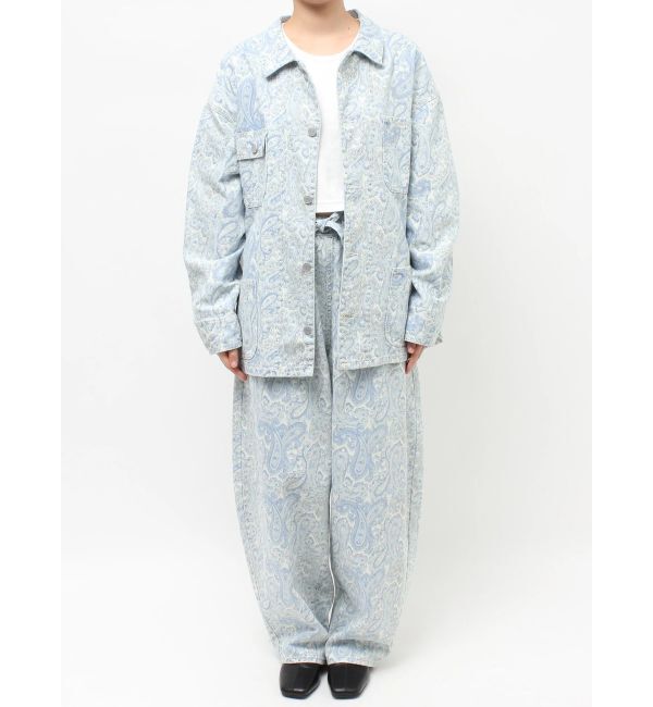 Ungrid「ペイズリーデニムカバーオール」|その他|