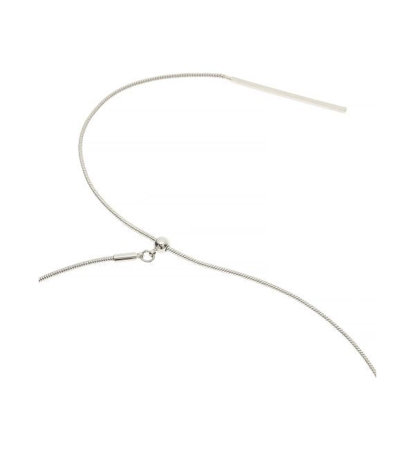 LAGUNAMOON「アシメハートドロストネックレス」|ネックレス|