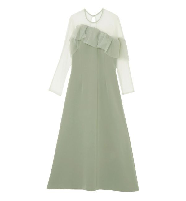 LAGUNAMOON「LADYアシンメトリーフリルドレス」|ドレス|