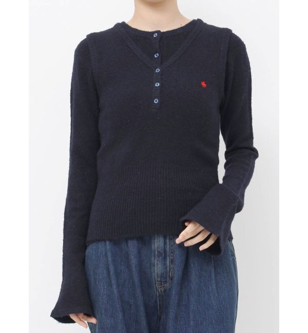 LAGUNAMOON「【POLO BCSコラボ】ヘアリーウールブレンドアンサンブル」|ニット・セーター|