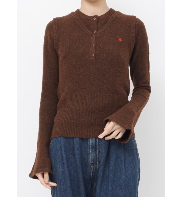 LAGUNAMOON「【POLO BCSコラボ】ヘアリーウールブレンドアンサンブル」|ニット・セーター|