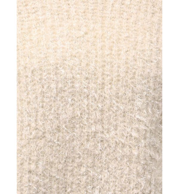 LAGUNAMOON「バックデザインファーラメニットプルオーバー」|ニット・セーター|