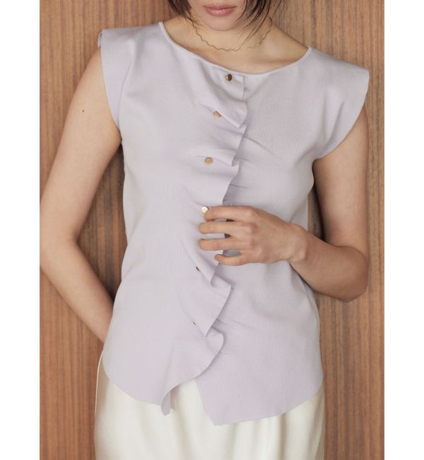 LAGUNAMOON「ボタンウェーヴィニットプルオーバー」|ニット・セーター|