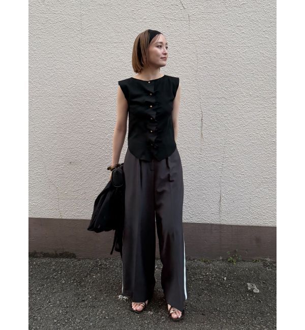 LAGUNAMOON「ボタンウェーヴィニットプルオーバー」|ニット・セーター|