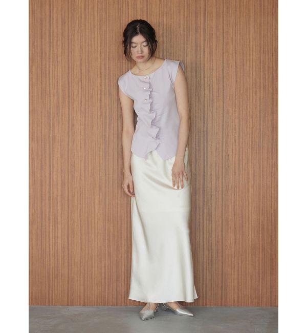 LAGUNAMOON「ボタンウェーヴィニットプルオーバー」|ニット・セーター|