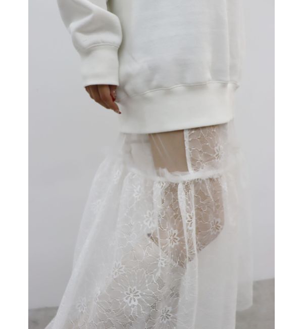 EVRIS「レースコンビロングキャミワンピース」|ワンピース|