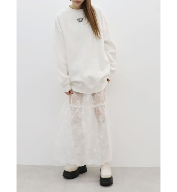 EVRIS「レースコンビロングキャミワンピース」|ワンピース|