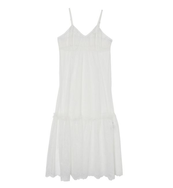 EVRIS「レースコンビロングキャミワンピース」|ワンピース|