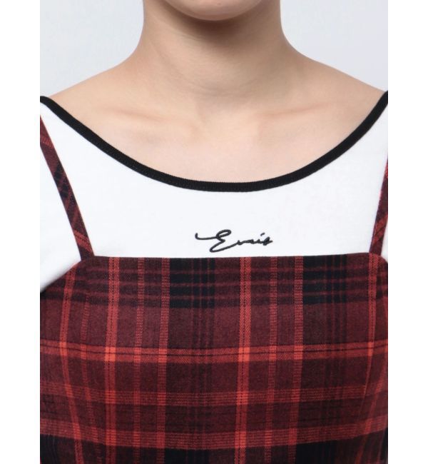 EVRIS「チェックミニワンピース」|ワンピース|