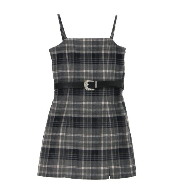 EVRIS「チェックミニワンピース」|ワンピース|