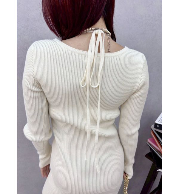 EVRIS「タイトニットミニワンピース」|ワンピース|