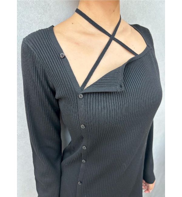 EVRIS「タイトニットミニワンピース」|ワンピース|