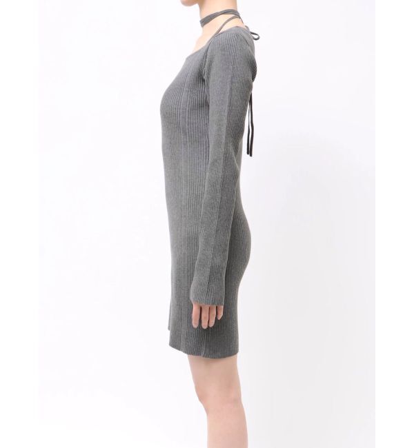 EVRIS「タイトニットミニワンピース」|ワンピース|