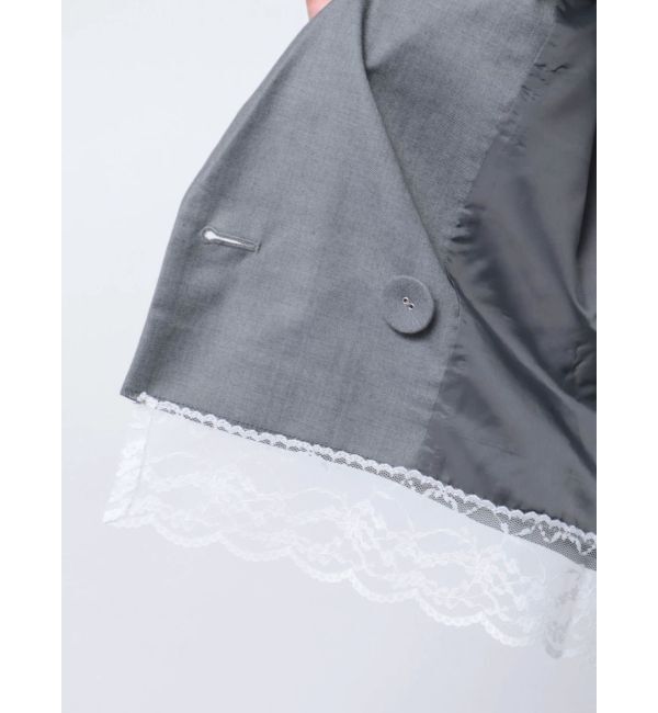 jouetie「ヘムレースショートジャケット【セットアップ対応】」|テーラードジャケット|