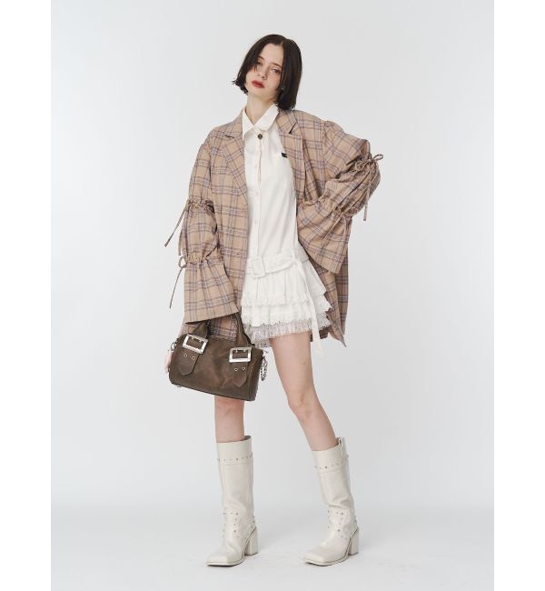 jouetie「ヘムフリルチュニックシャツ」|シャツ・ブラウス|