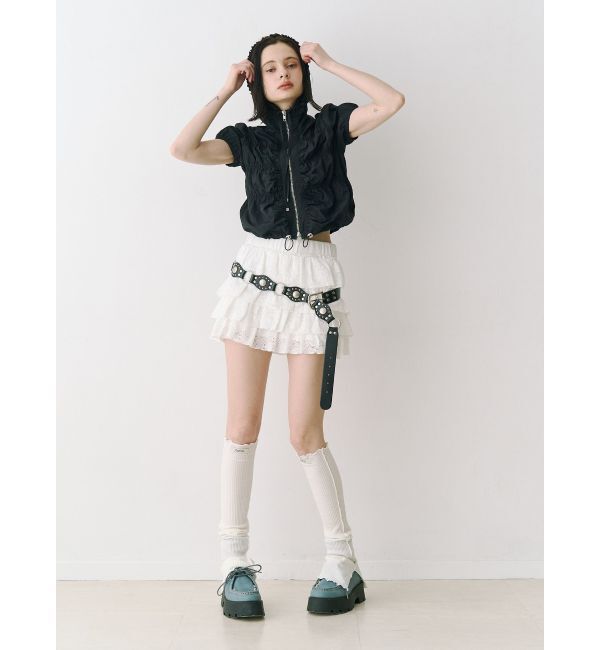 jouetie「ハーフスリーブギャザーブルゾン」|その他|