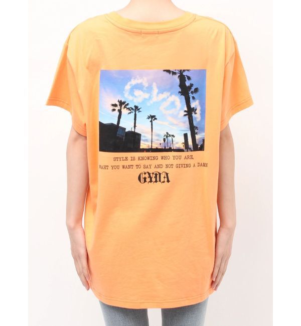 GYDA「LA GYDA CLOUD PHOTO BIG Tシャツ」|Tシャツ・カットソー|
