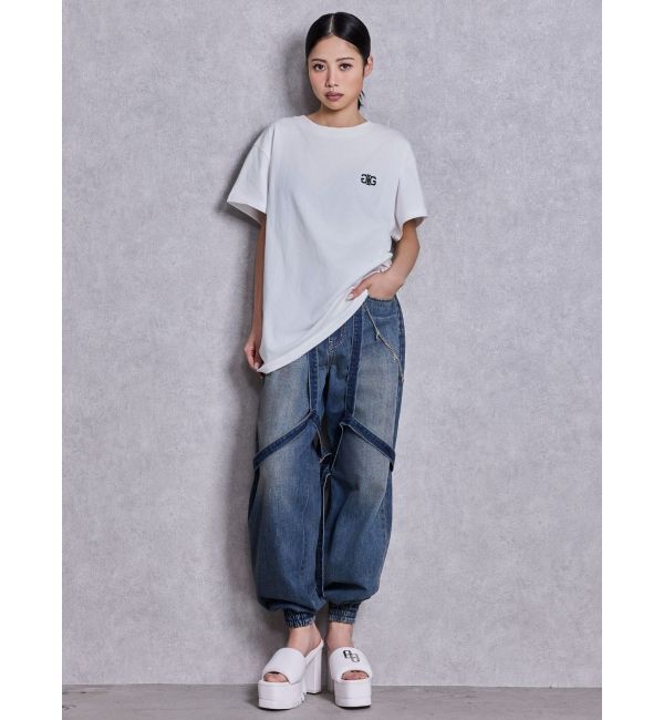 GYDA「LA GYDA CLOUD PHOTO BIG Tシャツ」|Tシャツ・カットソー|