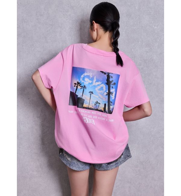 GYDA「LA GYDA CLOUD PHOTO BIG Tシャツ」|Tシャツ・カットソー|